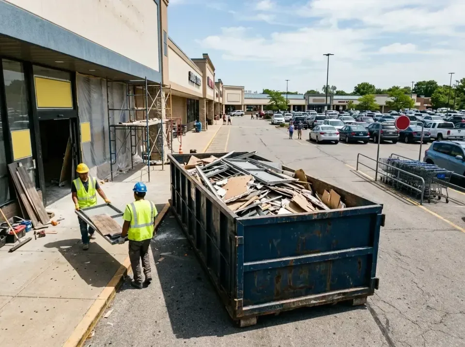 retail-store-renovation-debris-003 — frequently asked questions, Roll-off Dumpster Rentals in Tompkinsville, KY